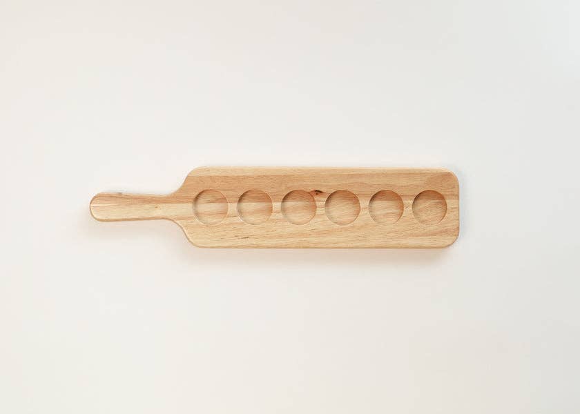 Saludi Glassware - Wholesale Shot Glass - The Tequila Shot Glass Board (Set of 6 Glasses)6