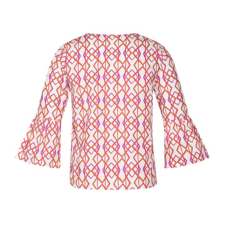 Mod About You Savannah Ruffle Sleeve Top, Women's for wholesale on Faire1