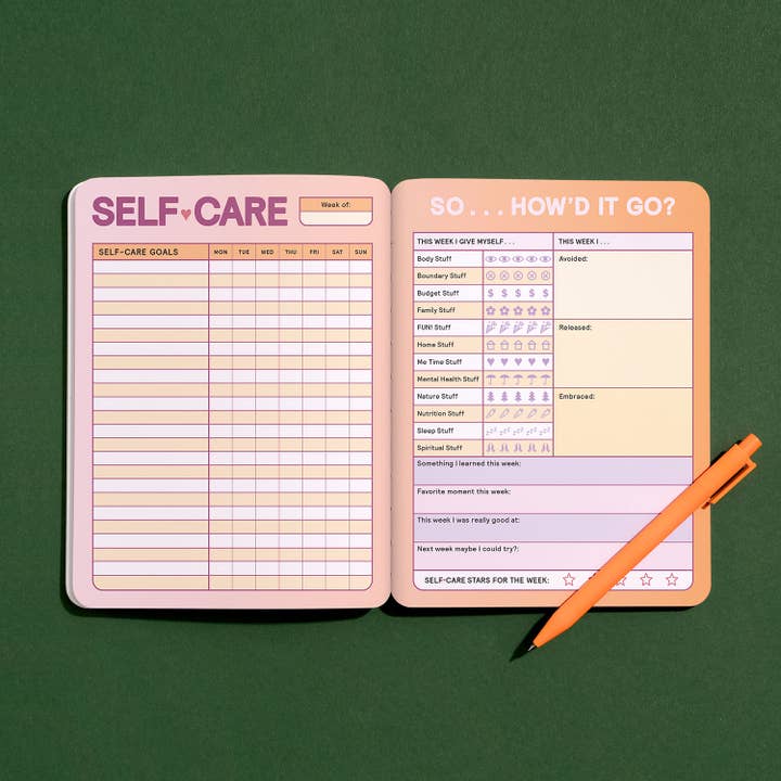 Knock Knock - Wholesale Journal/Diary - Self-Care Habit Tracker