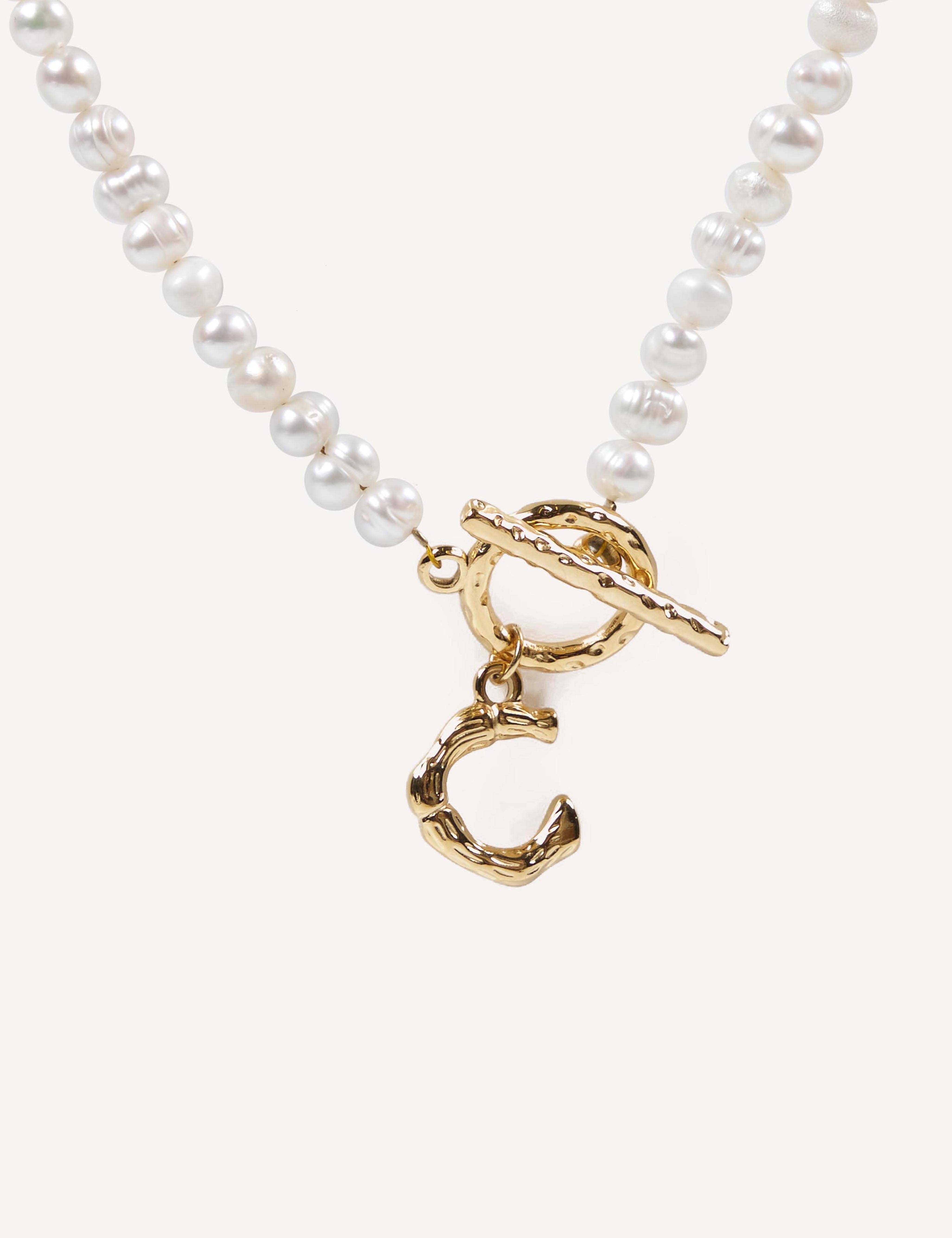 CUCOCUCA - Wholesale Choker/Collar - Handgemaakte parel choker met etnische letter6