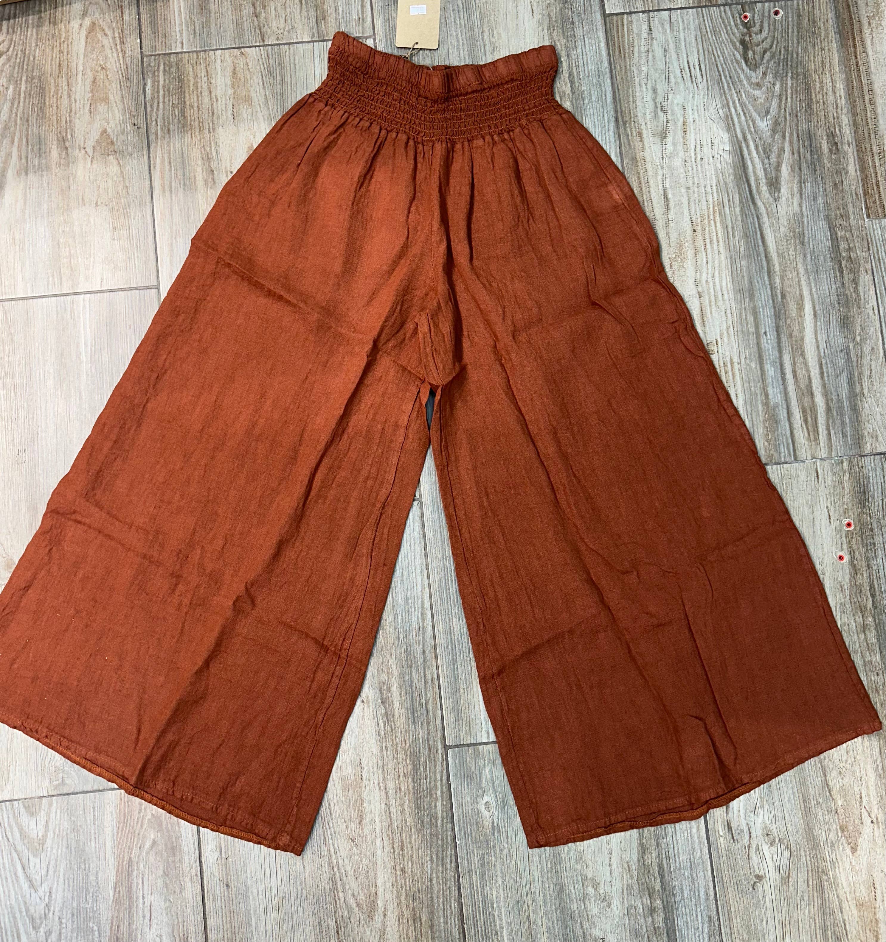 LÉA & LUC - Vendita all'ingrosso Pantalone - Donna - Pantaloni in 100% Lino RIF. 277144