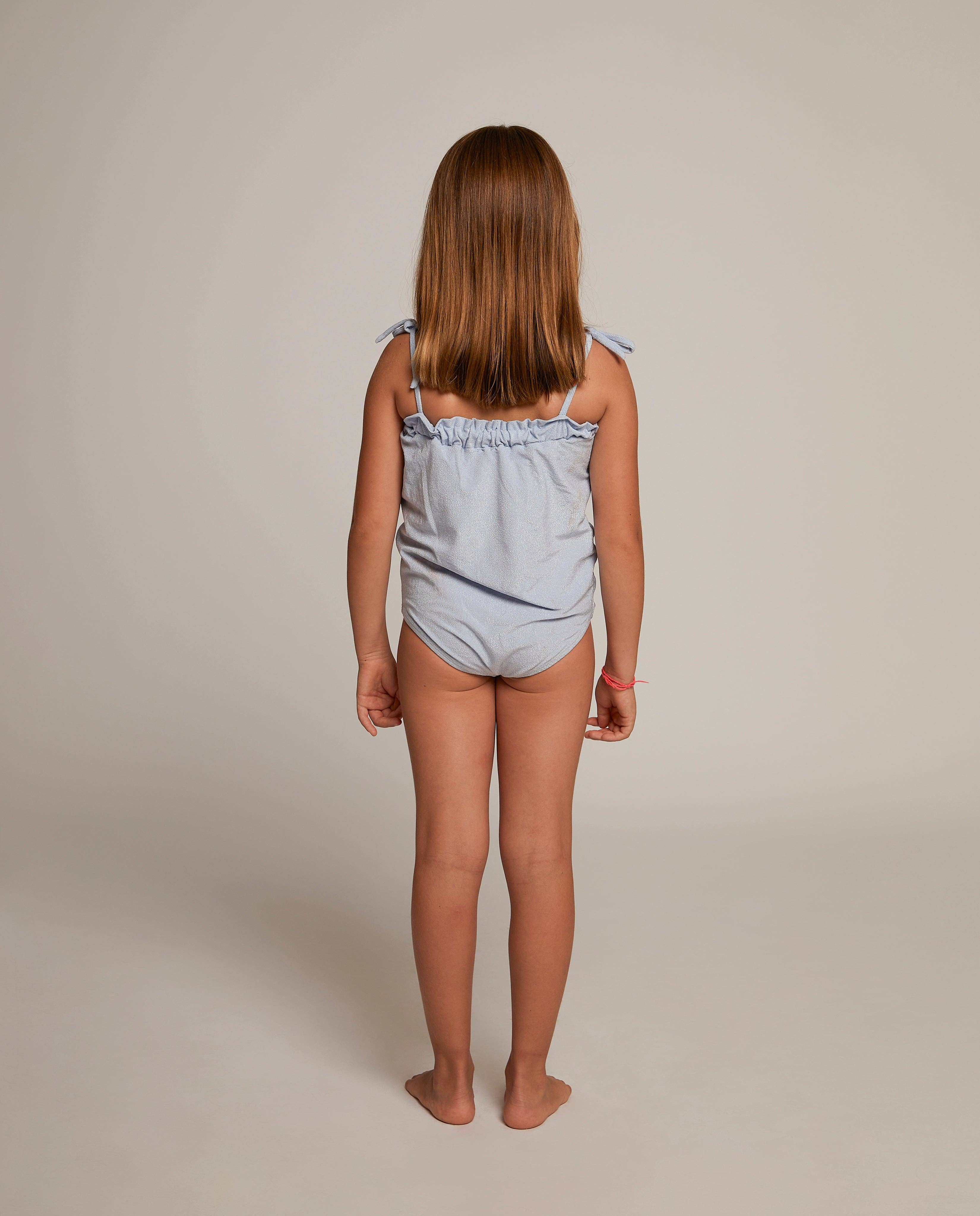 Type Swimwear – Engroshandel Badedragt - Børn – Børne-badedragt Bandeau med Sløjfer7