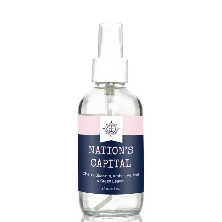 NATION'S CAPITAL room spray for wholesale by Fair Winds Candle Company