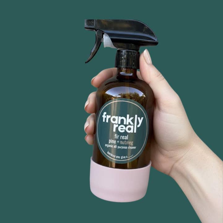 Wholesale Case of 6: Fir Real Organic All-Purpose & Granite Cleaner – Pine + Nutmeg for wholesale by Frankly Real Company, LLC