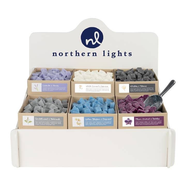2.5 Wax Melt Display Starter Bundle for wholesale by Northern Lights