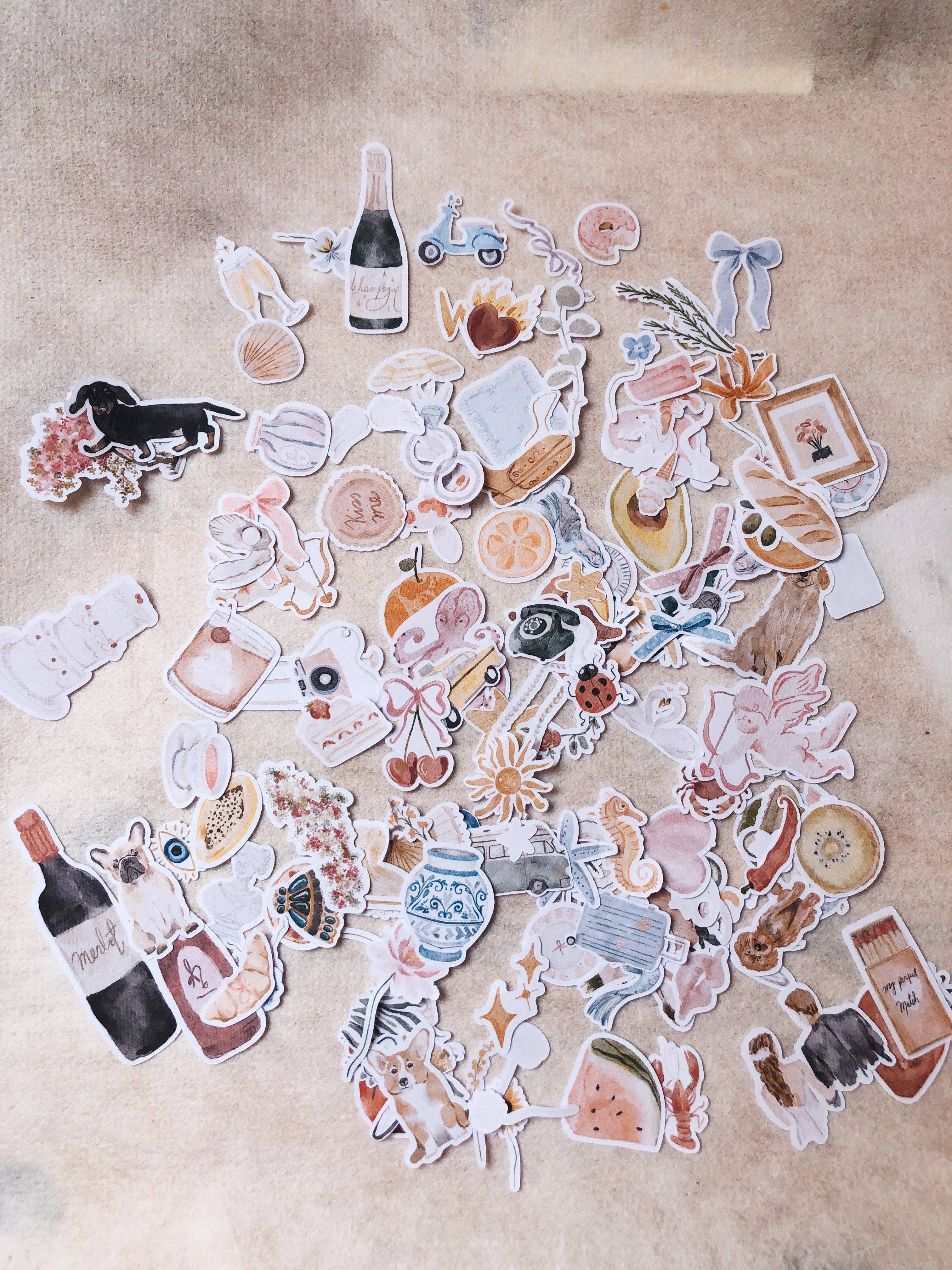 Chapteries - Wholesale Sticker - Ensemble de plus de 160 autocollants individuels - Été coloré3