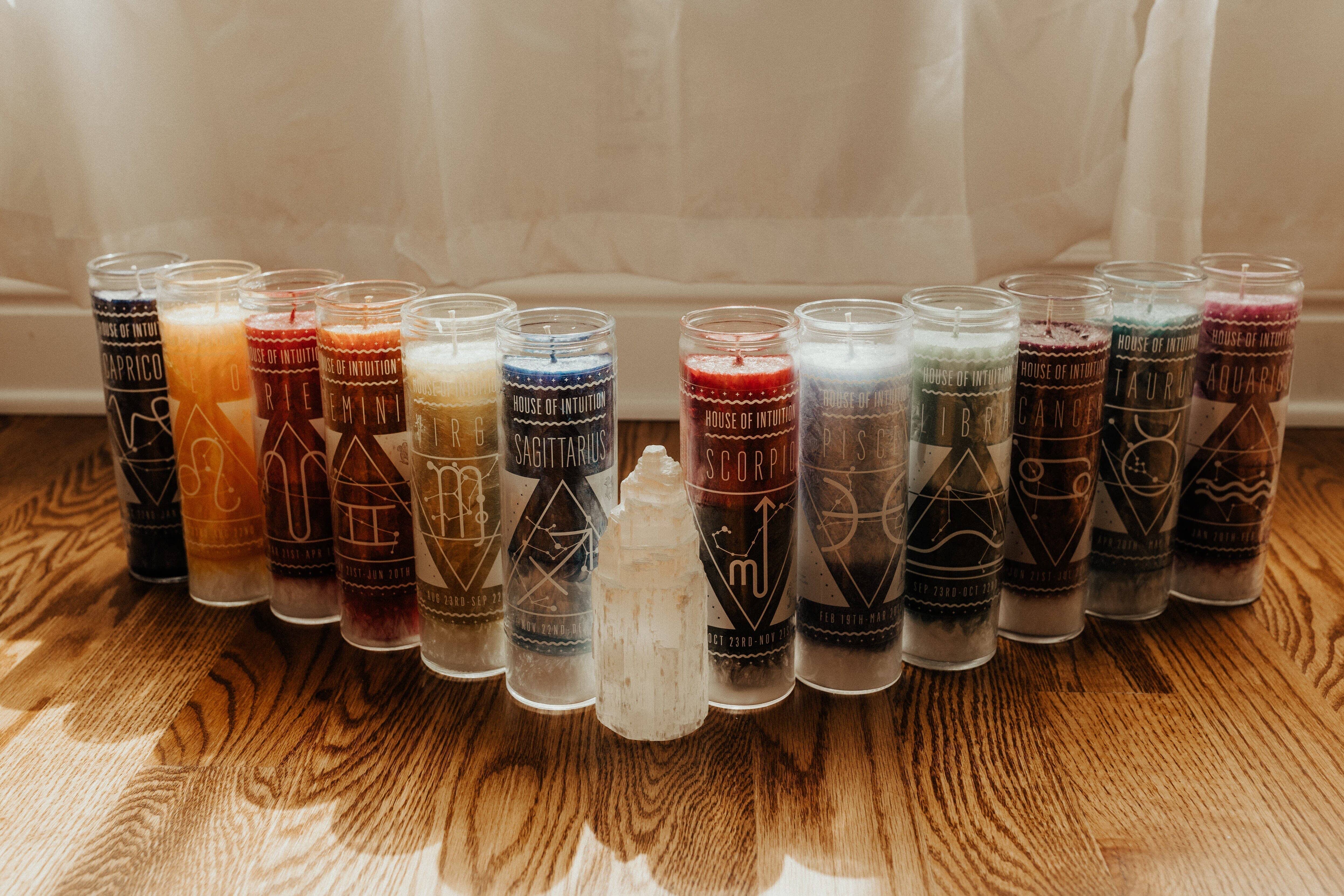 House Of Intuition - Wholesale Novelty Candle - HOI Cancer Zodiac Candle7