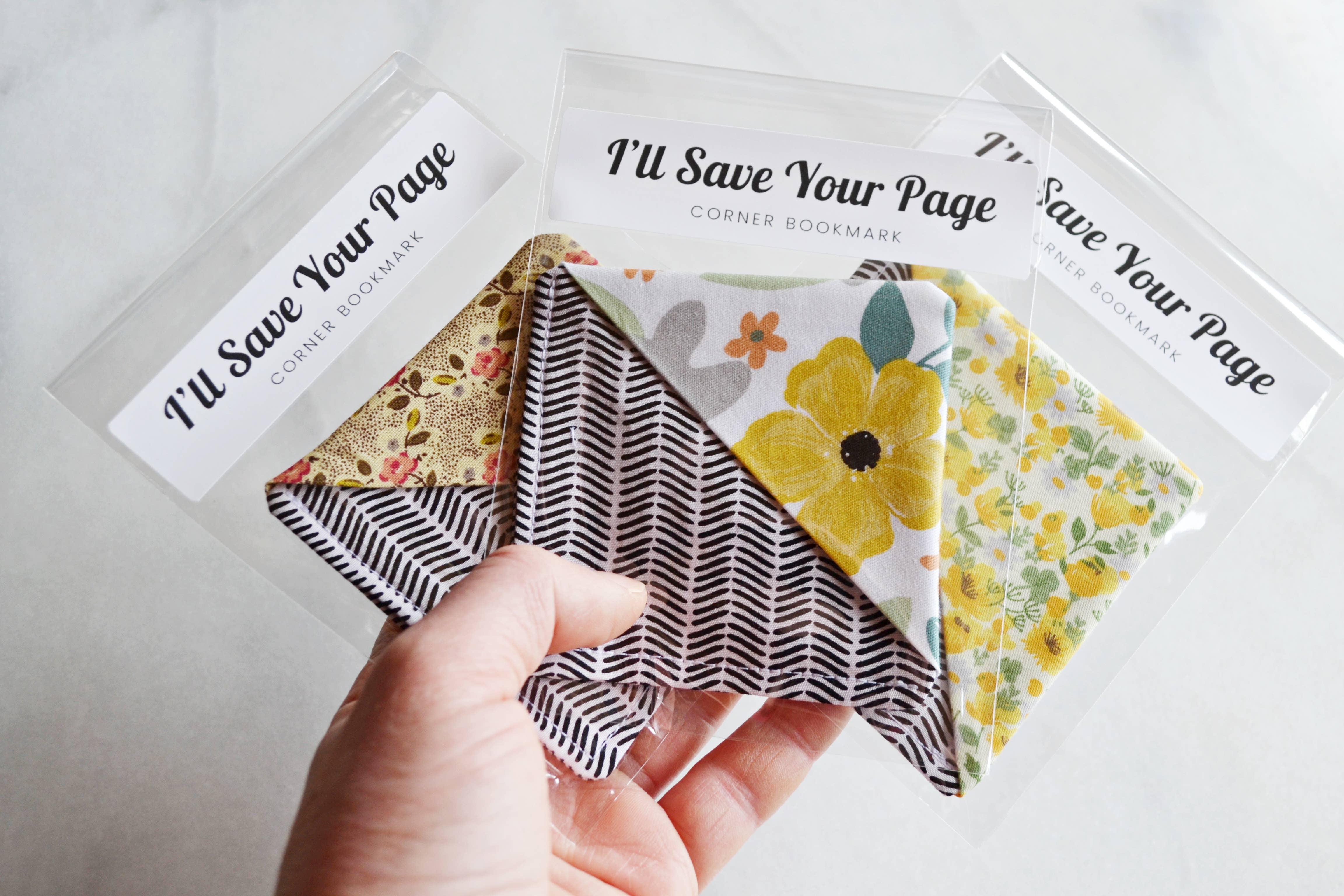 Evergreen View Farm – Großhandel Lesezeichen – Lesezeichen-Ecken aus Stoff für Buchliebhaber und Buchhandlungen1