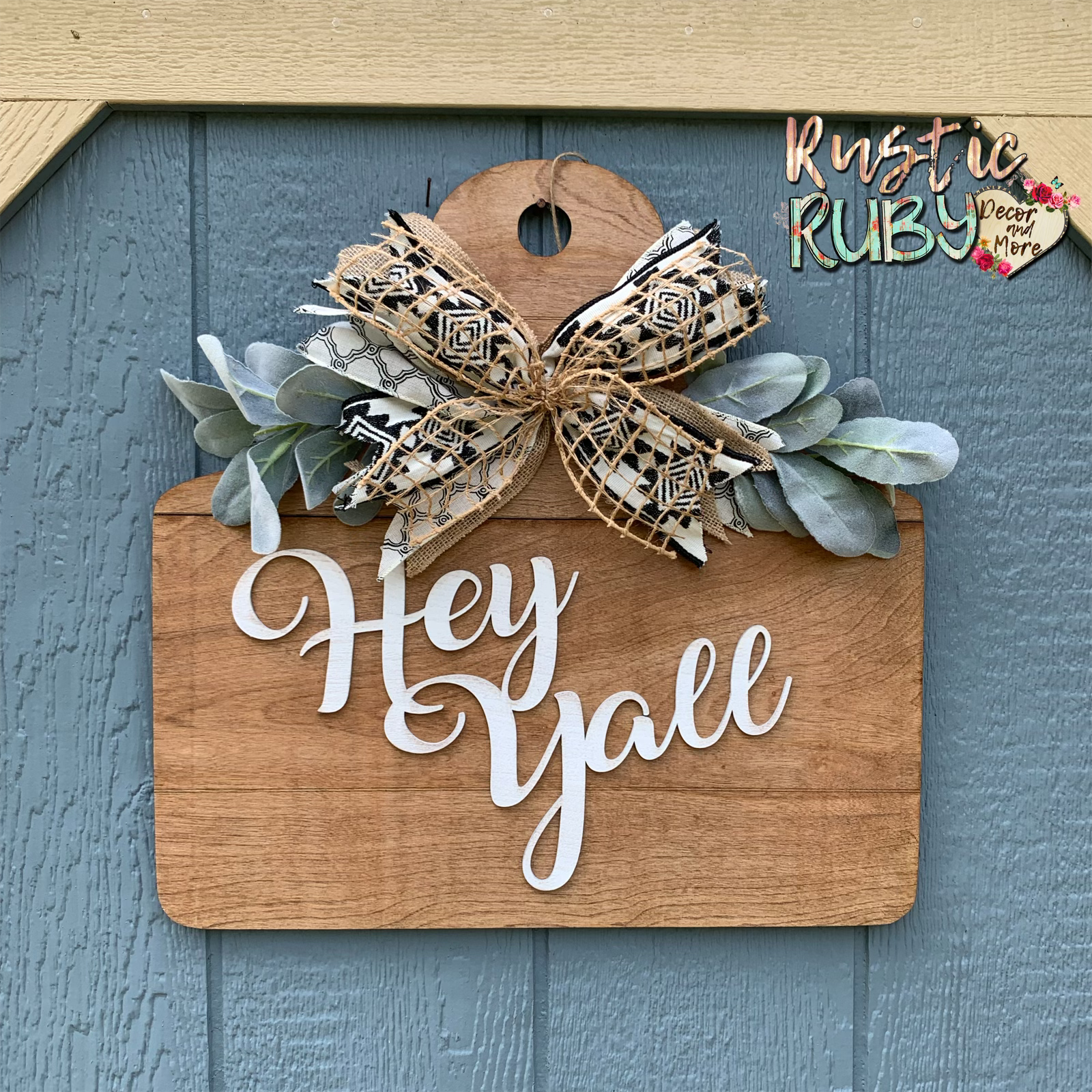 Rustic Ruby Decor and More LLC - Wholesale Door Hanger - Ear Tag Door Hanger4
