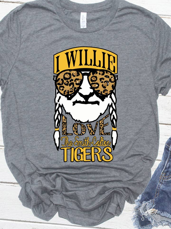 Willie Love School Spirit tees are Customizable!!! for wholesale by Gypsy Soul