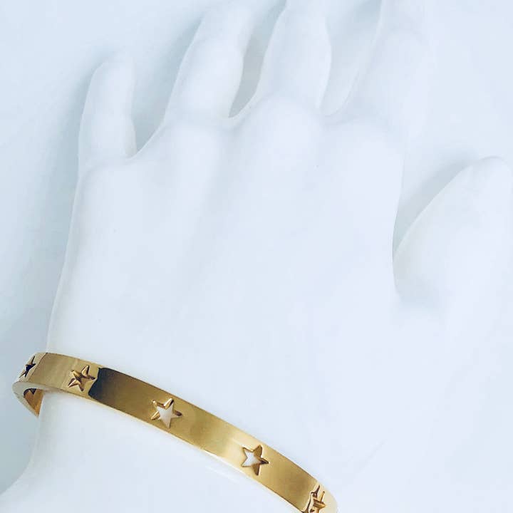 Modern Opus - Wholesale Bangle Bracelet - Star Bracelet2