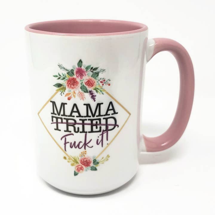 15 oz Mug - Mama Tried for wholesale by Candlelit Desserts