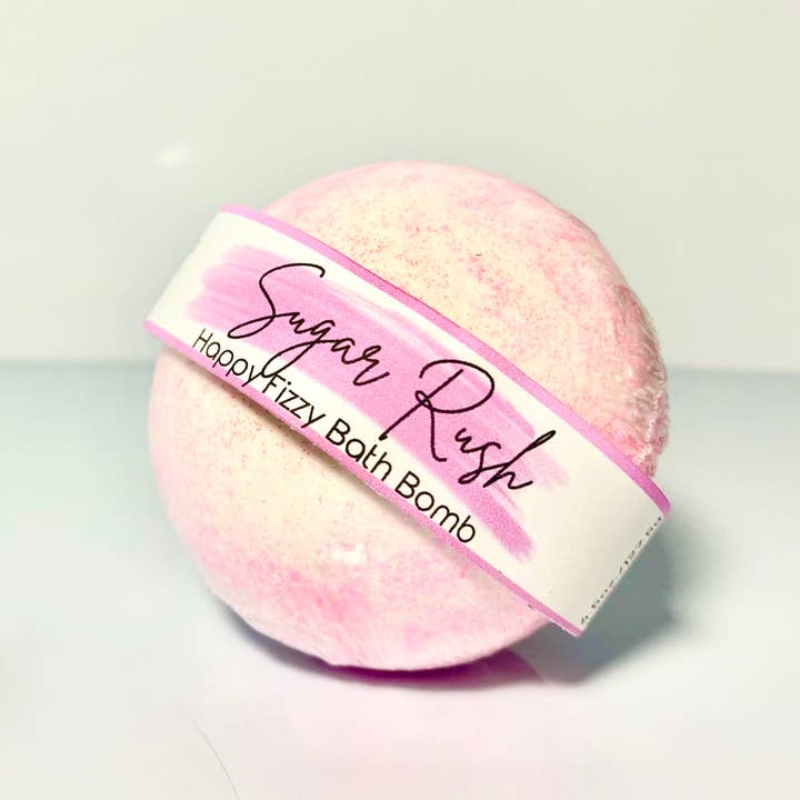 Sugar Rush Happy Fizzy Bath Bomb for wholesale by Lily’s