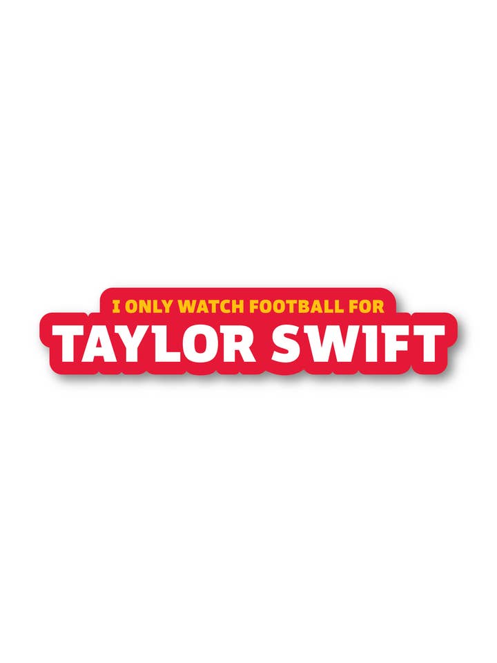 Taylor Swift Football Sticker for wholesale by Knit Sticky