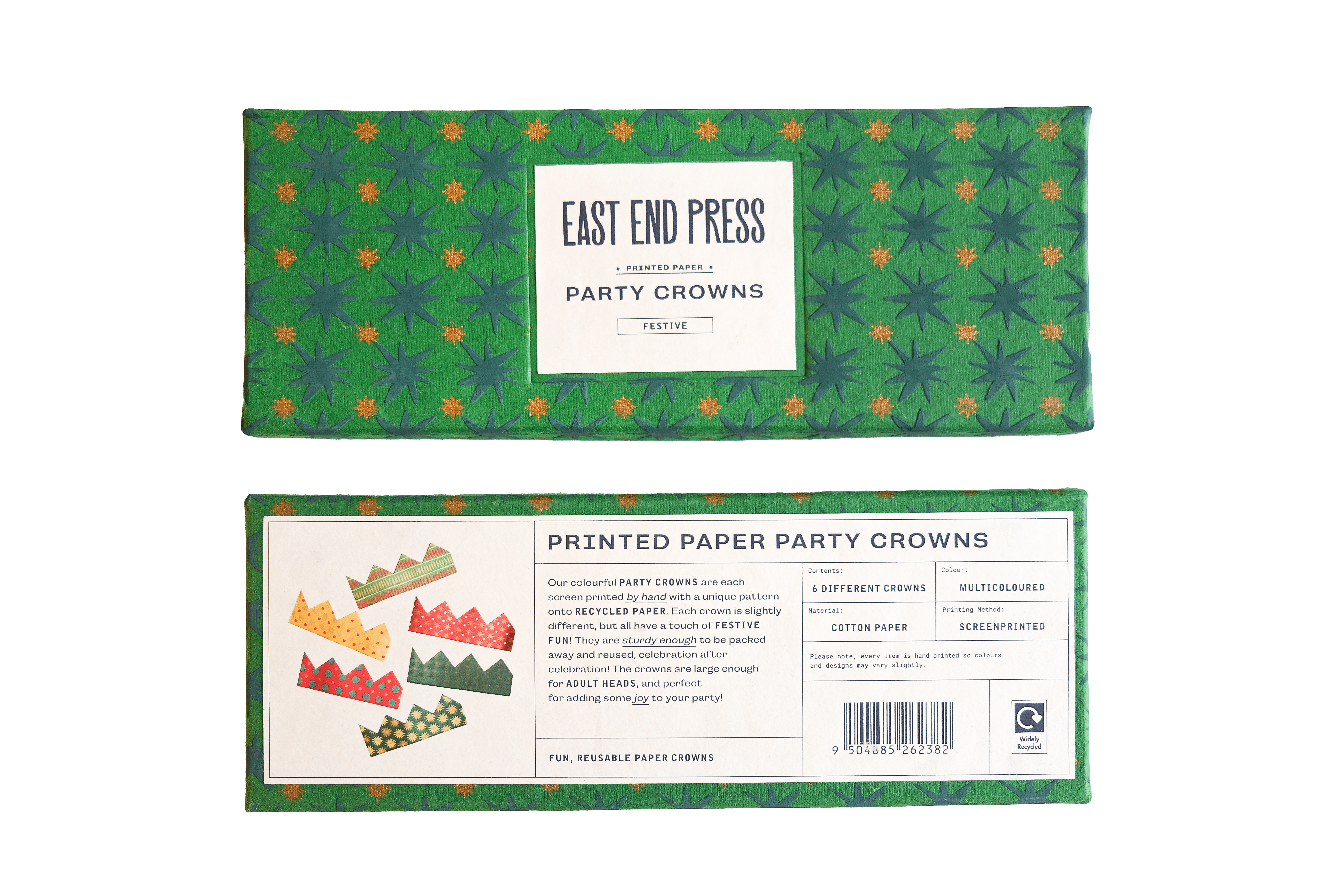 East End Press - Wholesale Party Hat/Crown - Festive Paper Crowns14