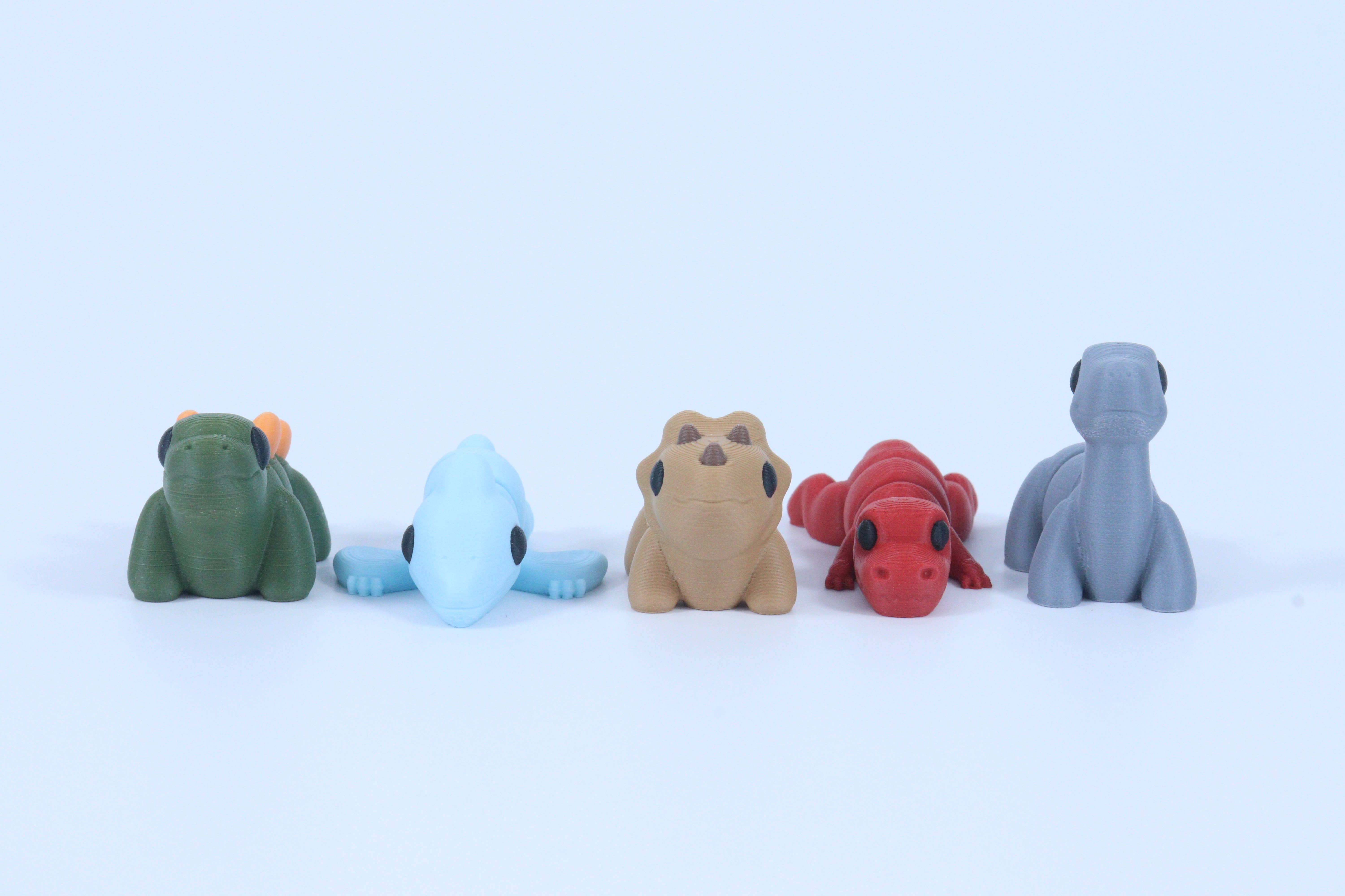 MrSpinner - Wholesale Fidget Toy - Kids - 3D Printed Animals – Adventure Minis Dinosaur Set2