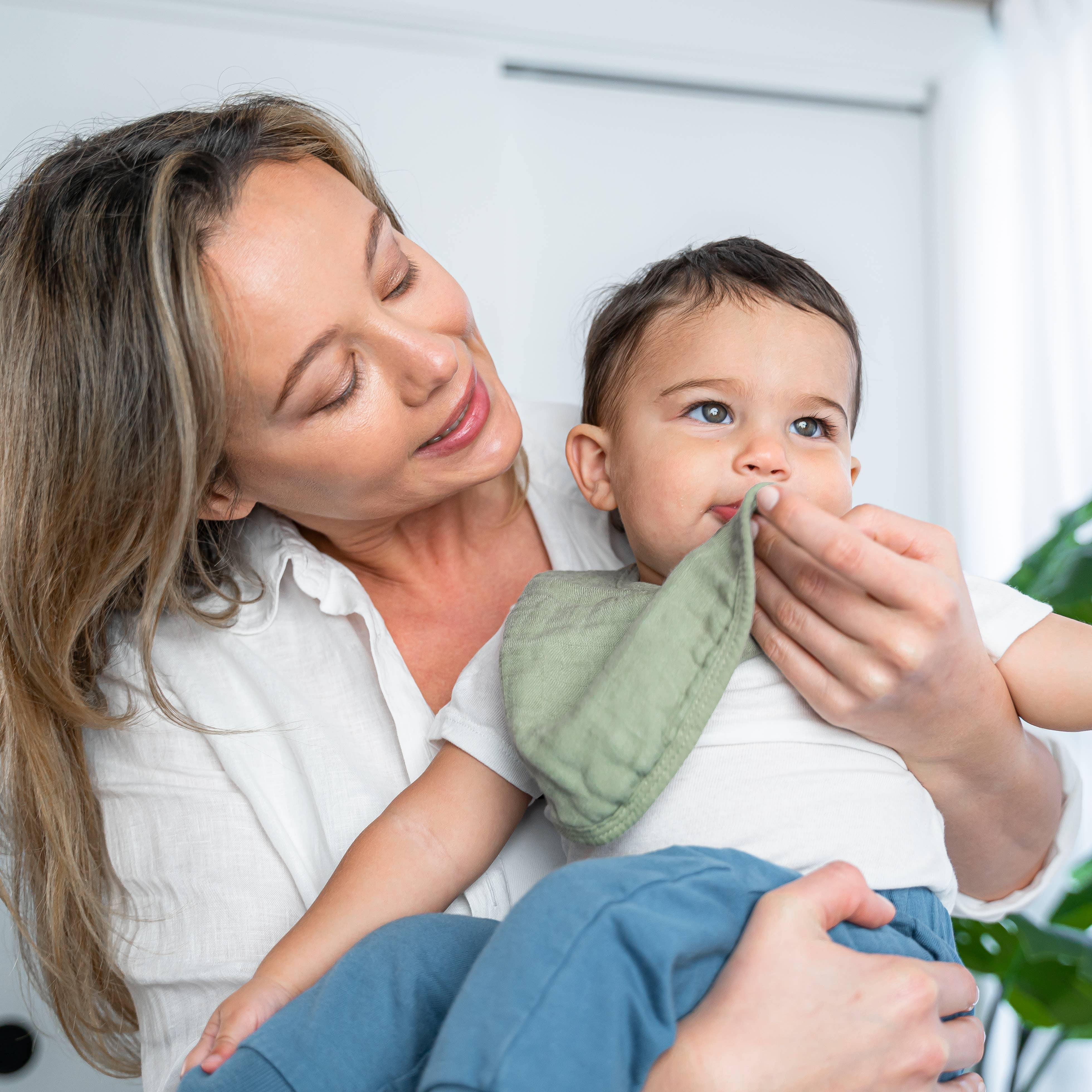 Comfy Cubs - Wholesale Bib - Baby - Muslin Cotton Baby Bibs Adjustable Size by Comfy Cubs25