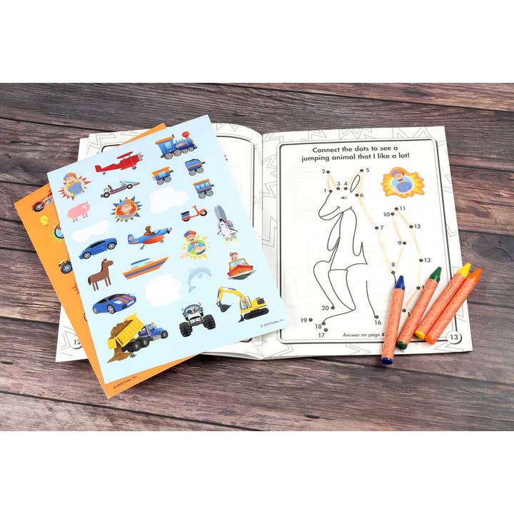 Simon & Schuster - Wholesale Coloring Book - Adult - Blippi: I Like That! Coloring Book with Crayons by Editors of Studio Fun International