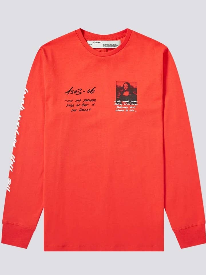 Sweatshirt Off-White Homme Monnalisa Col Rond pour la vente par CRUSH STORE