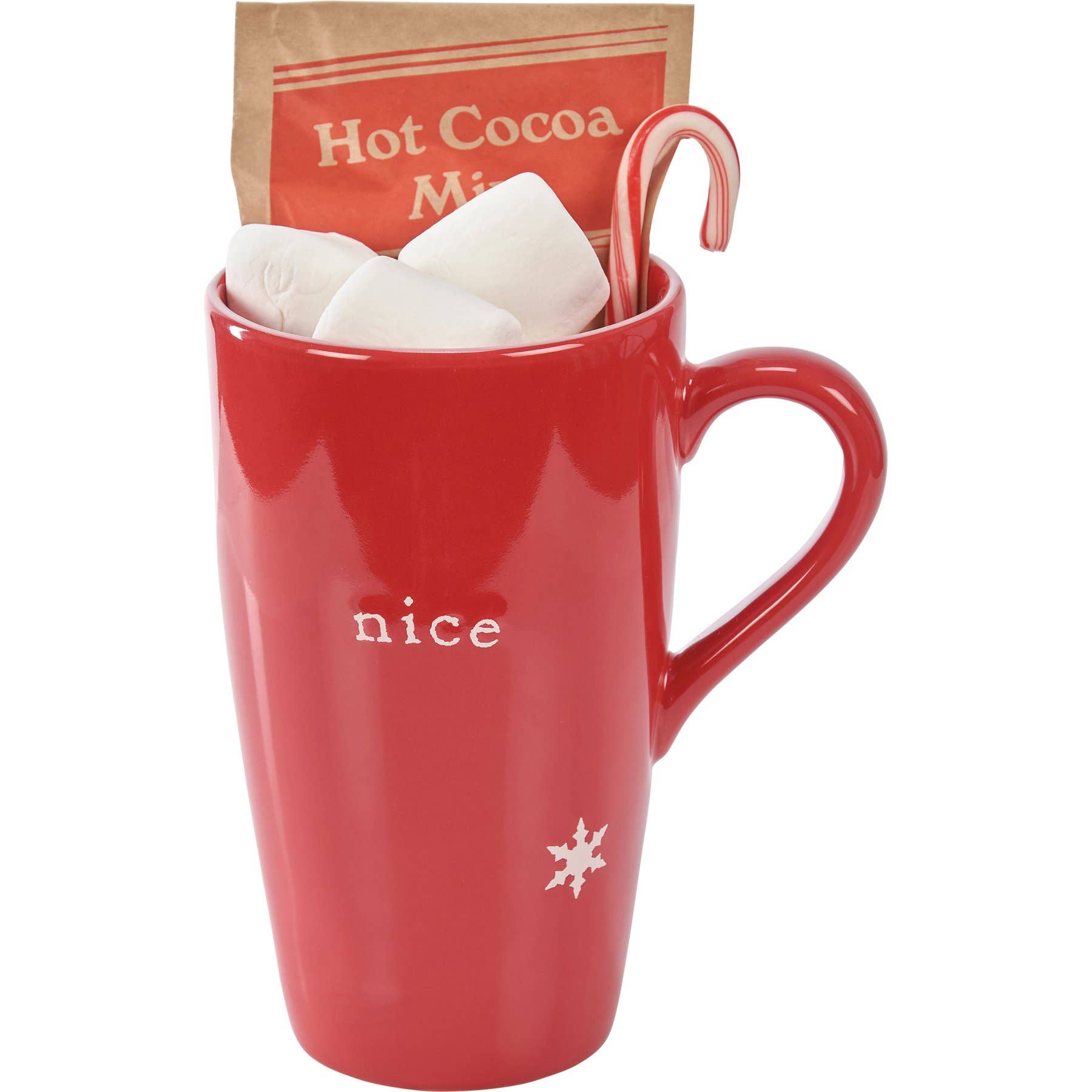 Primitives by Kathy - Wholesale Decorative Plate/Dish/Bowl - Naughty Or Nice Latte Mug1