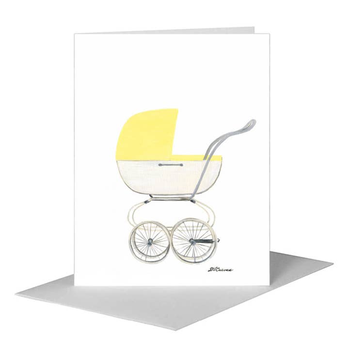 Passeggino, Biglietto di Auguri (#8431F) per la vendita all'ingrosso da parte di Printed Canvas