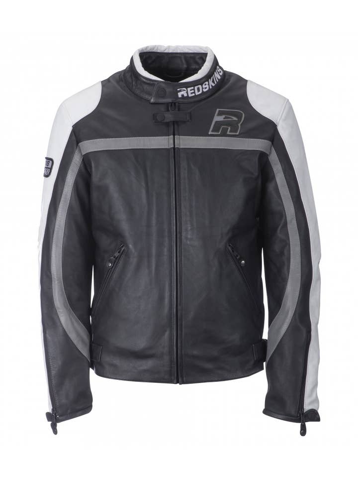 Chaqueta moto de piel auténtica JAKE para venta al por mayor de Redskins Motors