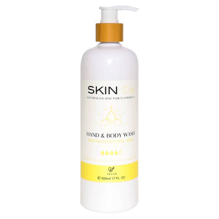 Skin O2 - Wholesale Body wash/shower gel - Hand & Body Wash - Invigorating Gel1