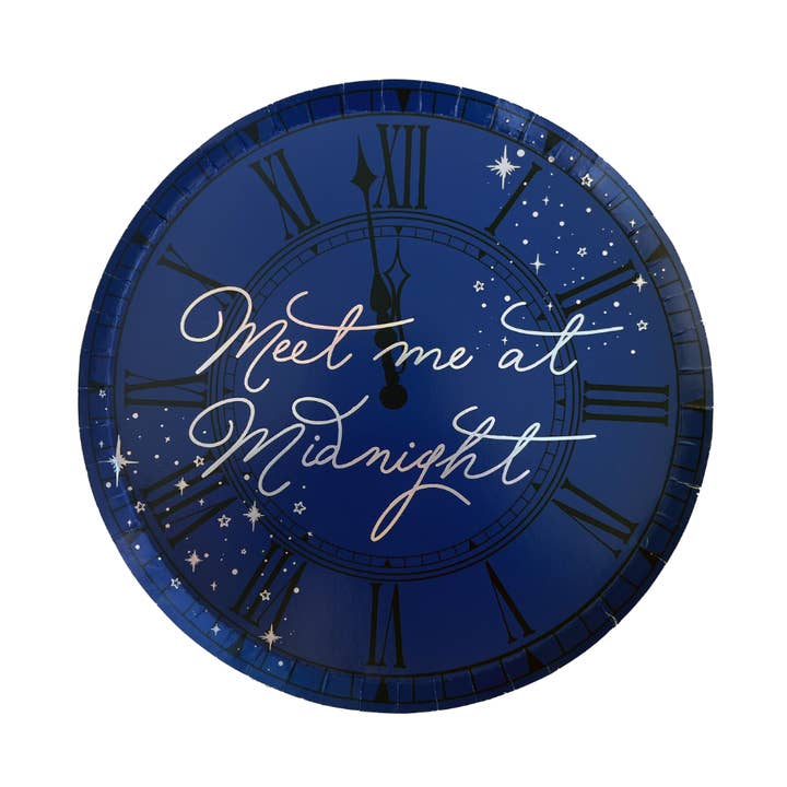 Jollity & Co. + Daydream Society - Wholesale Disposable Plate - Meet Me At Midnight Dessert Plates0