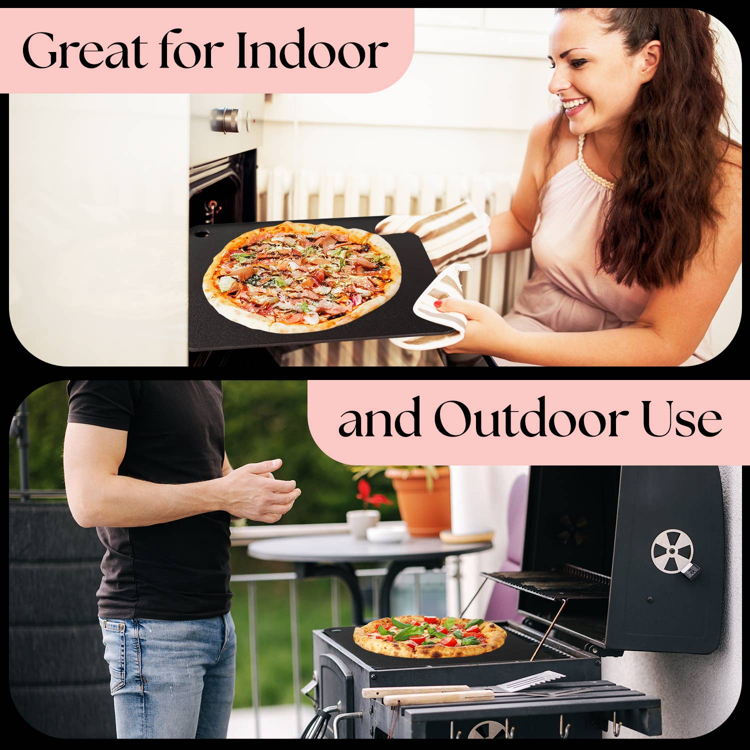 UMAID PRODUCTS - Wholesale Pizza Board - Pizza Steel for Oven & Grill 16" x 13.43