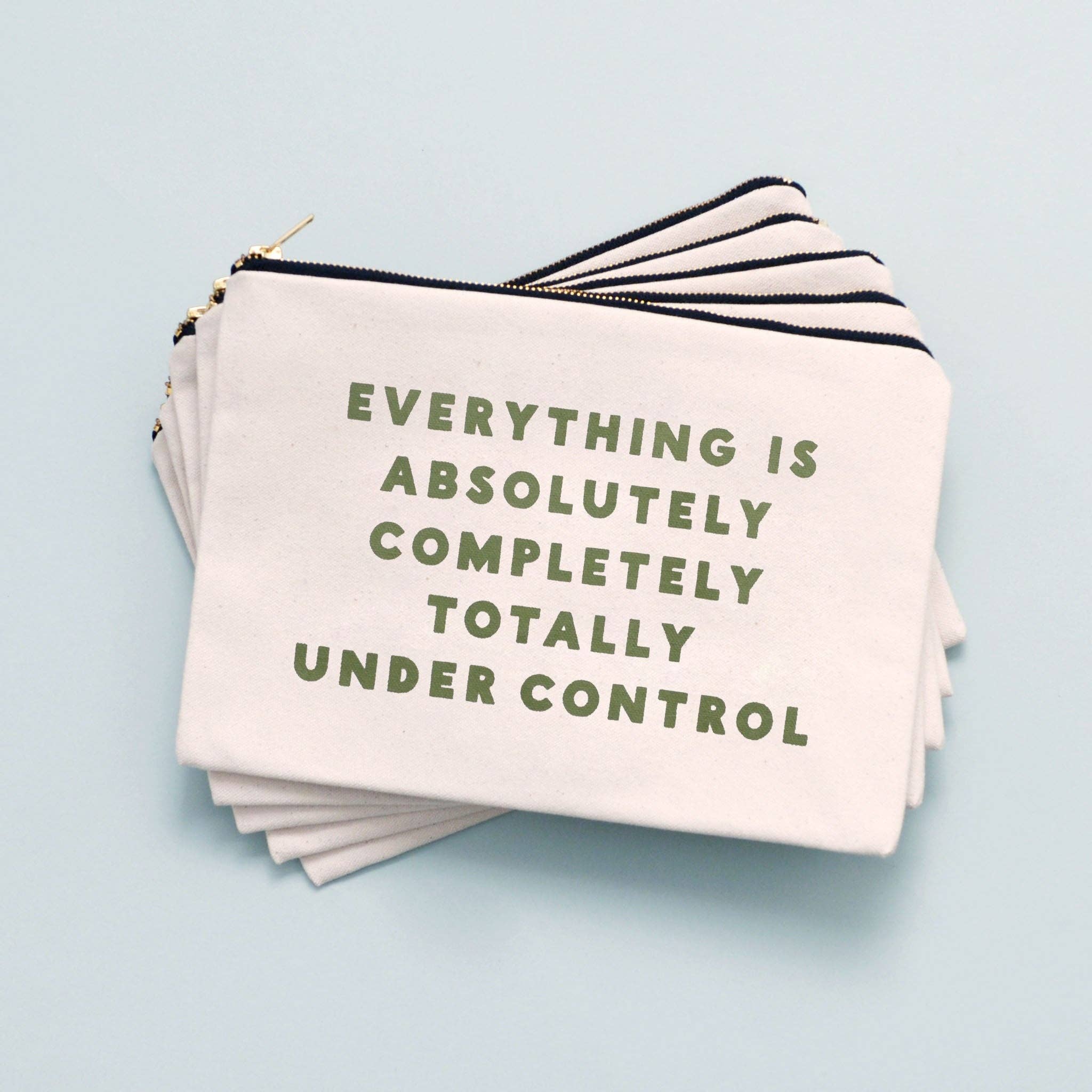 Alphabet Bags – Engroshandel Posetaske - Dame – Under kontrol - Stor lærredspose4