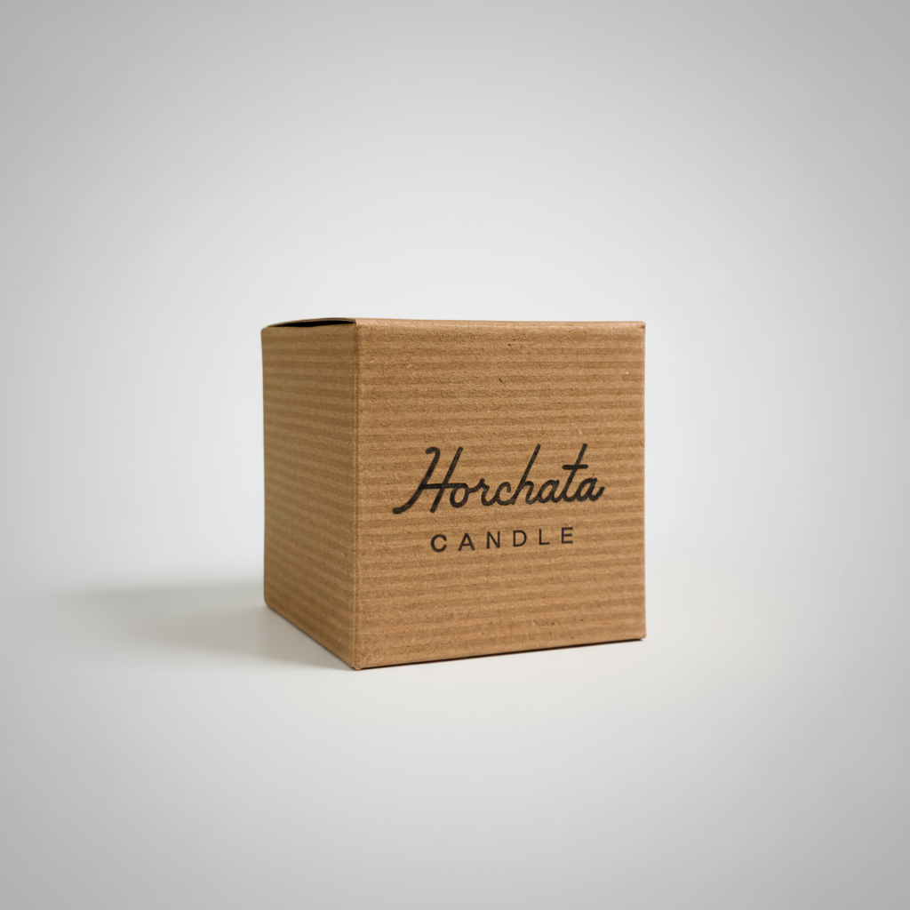 SIN-MIN - Wholesale Jar/Filled Candle - Horchata Candle - (Sweet Cinnamon & Vanilla Scented ) - 3oz 1