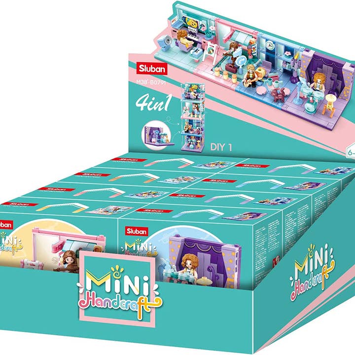 Mini série de artesanato, conjunto de exibição de instrumentos musicais por atacado de Texas Toy Distribution