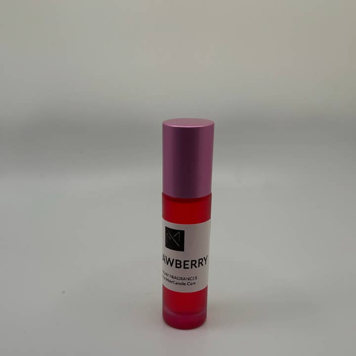 Moir Candle & Company - Wholesale Essential Oil Roll-On - Strawberry Roll On 1/3 oz2