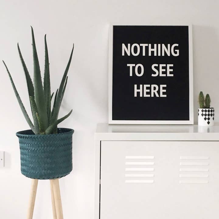 Inget att se här konsttryck för wholesale av SOOuK