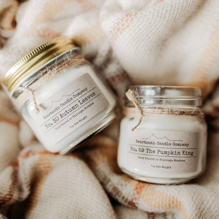 Pack Variété de Pots en Verre de 7oz - Automne - 15 Bougies pour la vente par Beartooth Candle Company