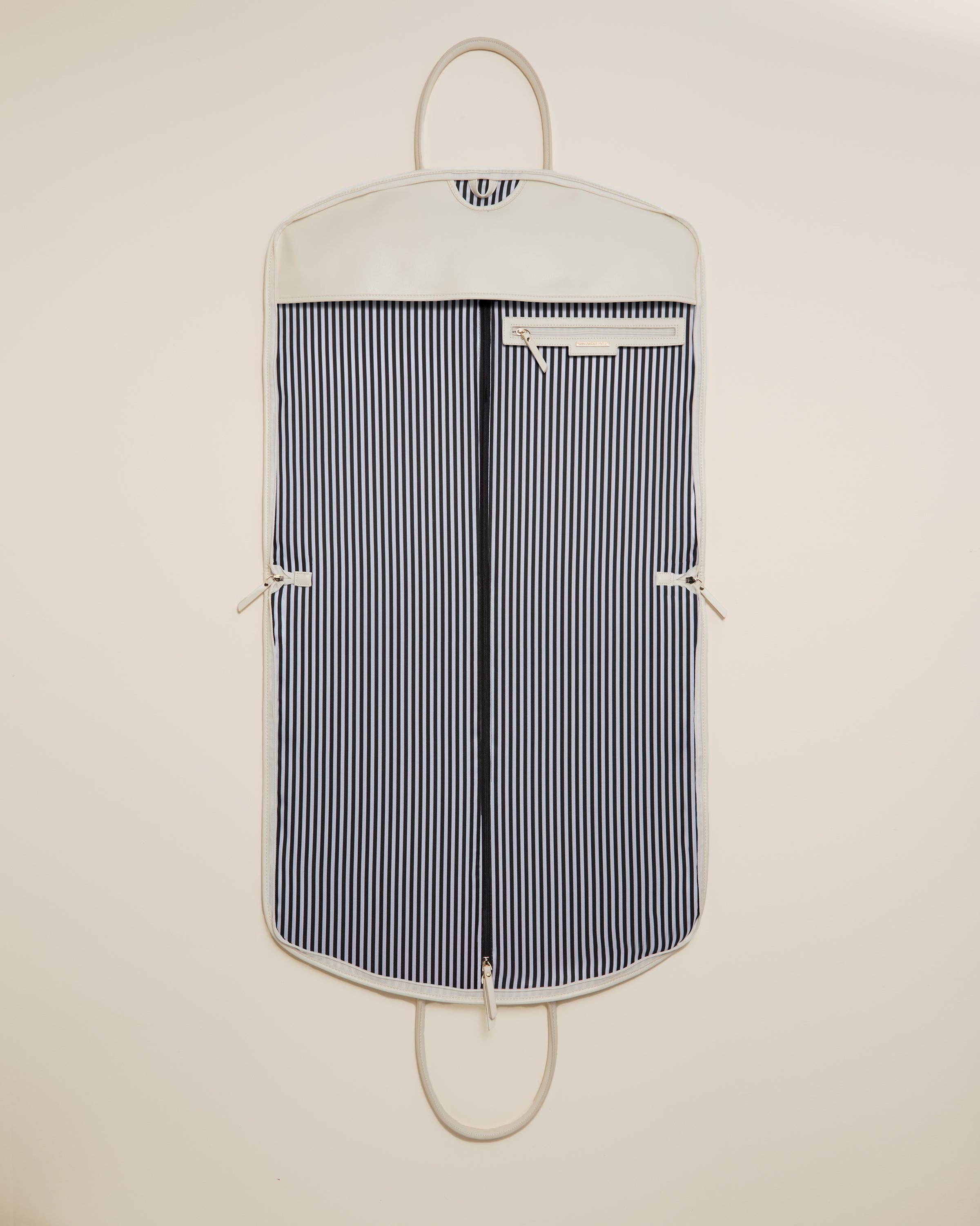 Hudson + Bleecker - Wholesale Garment Bag - Unisex - Bon Voyage Garment Bag - Ecru1