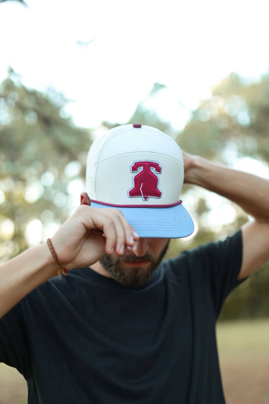 Rybo Shop – Großhandel Basecap – Herren – Philadelphia Baseball Retro Blau Snapback Kappe Philly3