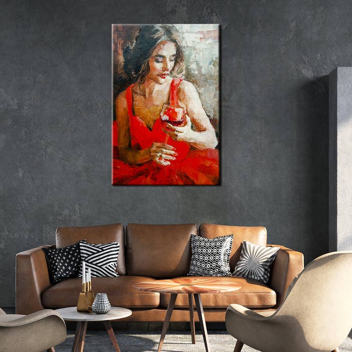 Beauté écarlate pour la vente par Meeko Print