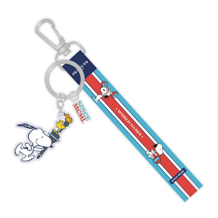 Snoopy & Woodstock Torch Lanyard for wholesale by PINTRILL