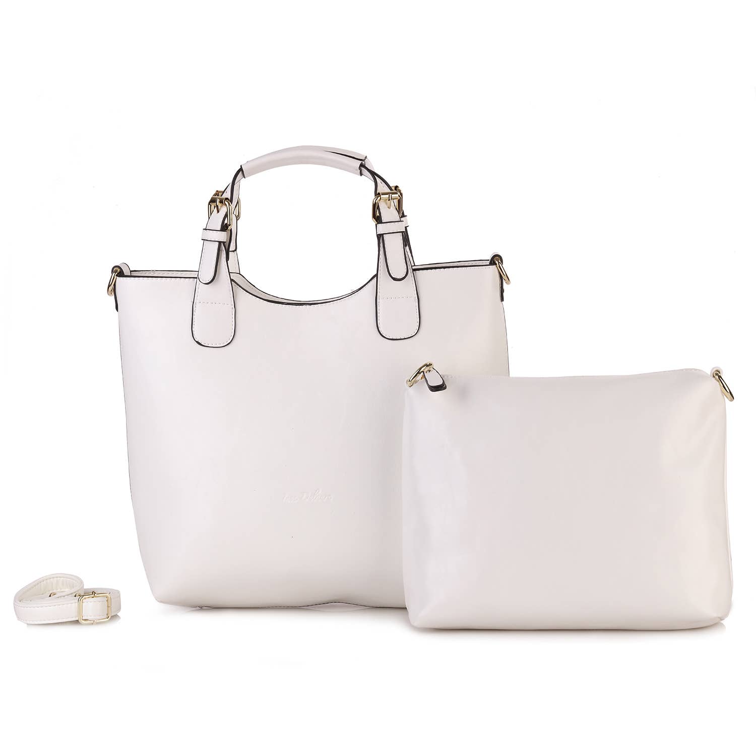 INES DELAURE - Wholesale Tote Bag - Women's - 2 in 1 tote bag2