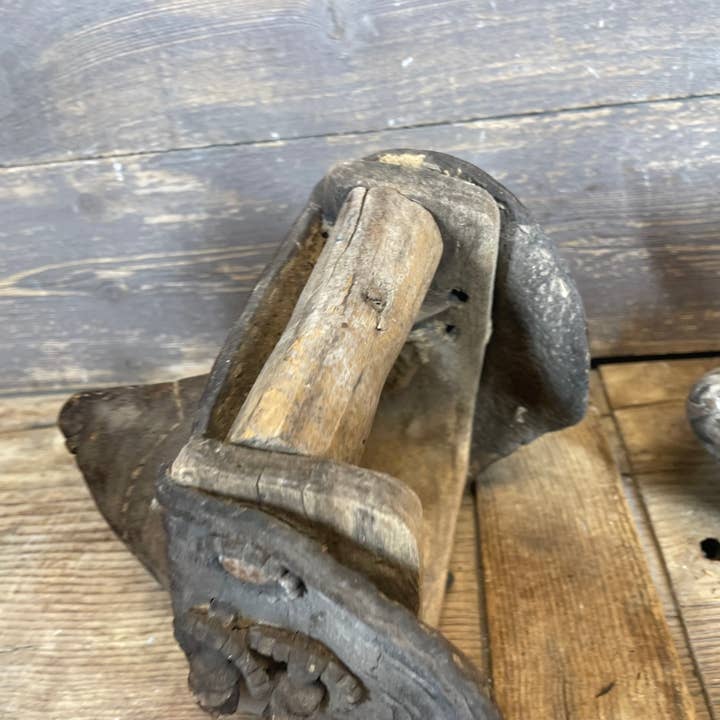 My Amigos Imports - Wholesale Decorative Tabletop Object - Tapaderos-Antique Stirrups-ER-Vaquero Saddle-Original--#81