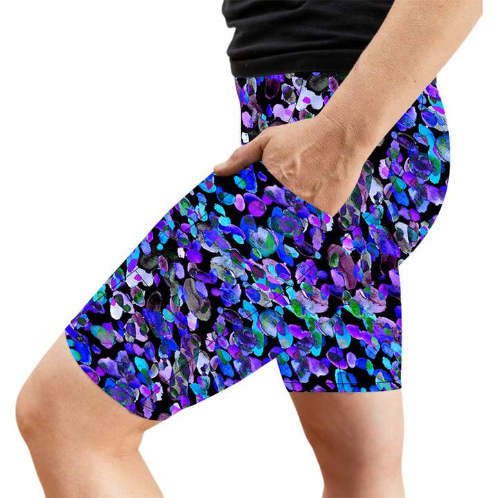 Short Ultra Violet Deluxe avec Poches pour la vente par Natopia