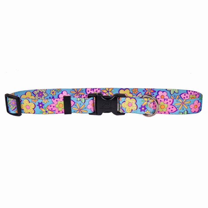 Flower Power Standard Collar for wholesale by Yellow Dog Design