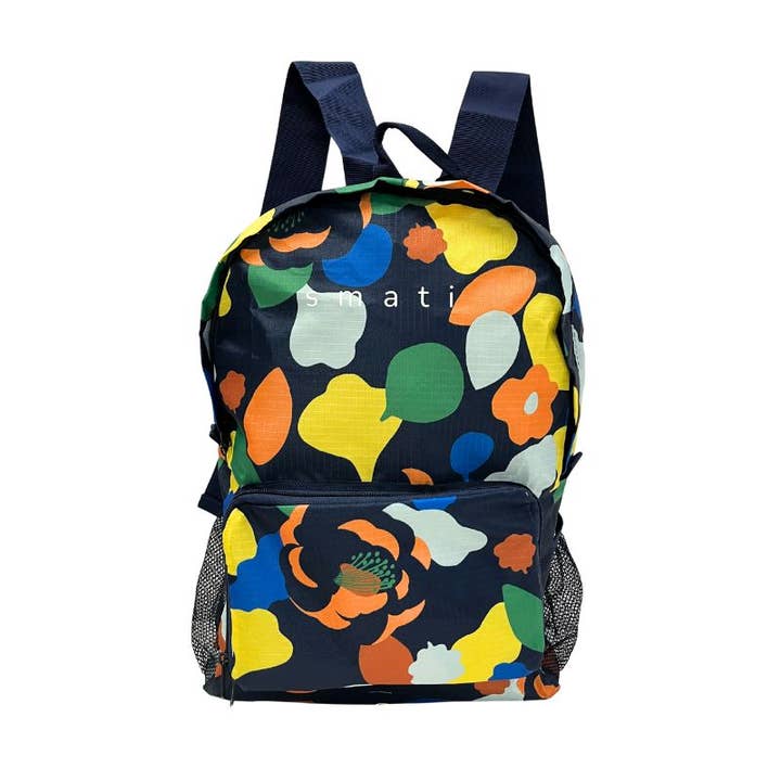 Foldable Backpack Camellias for wholesale by SMATI