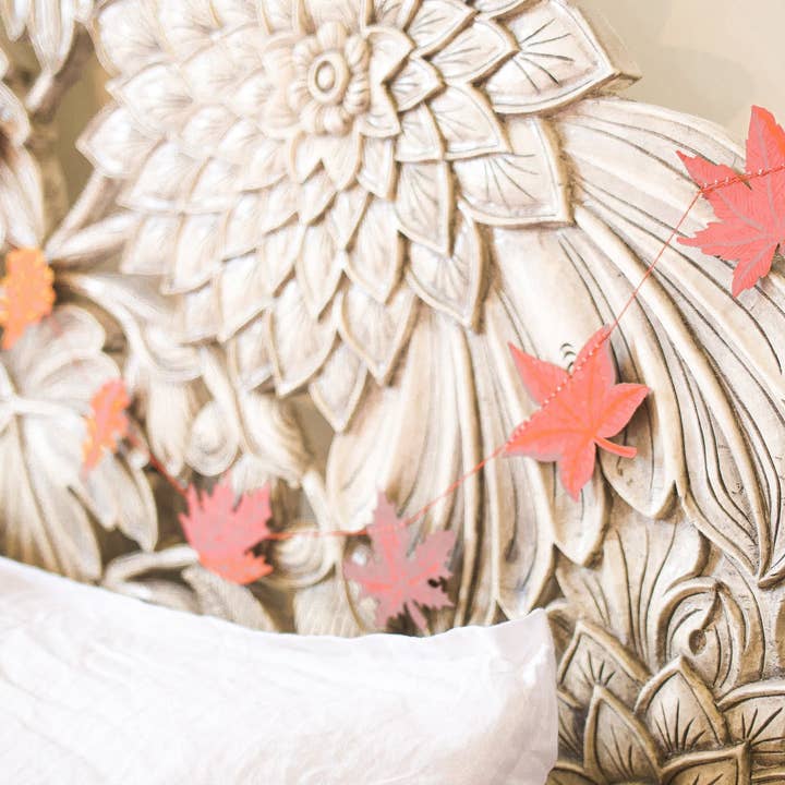 East End Press - Wholesale Bunting/Garland - Autumn Leaves Sewn Garland9