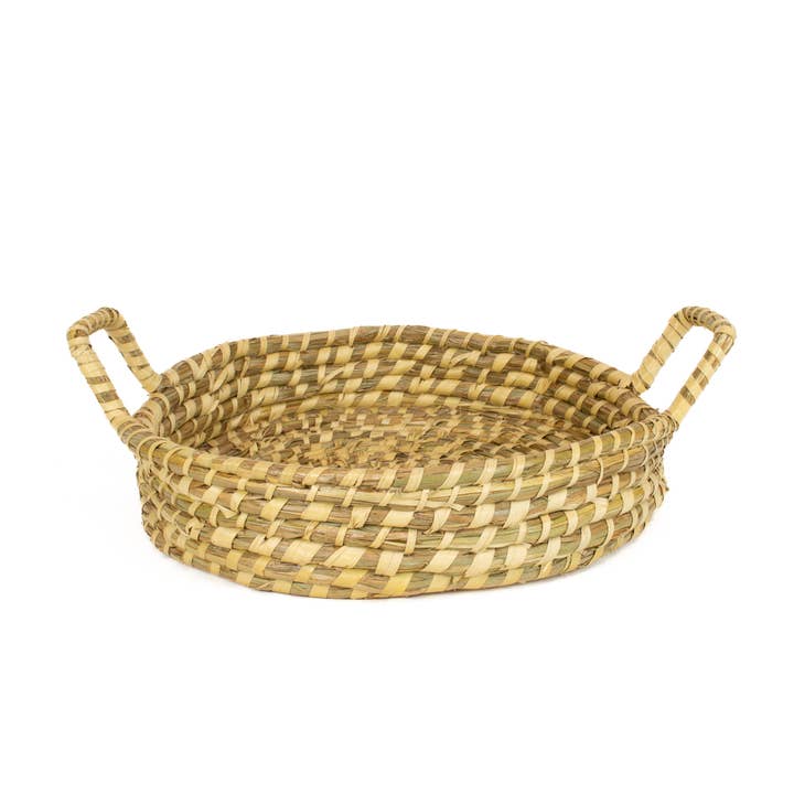 Mills Floral Company - Wholesale Basket - Seagrass Basket w/ Handles - Ideal for Magazine Storage