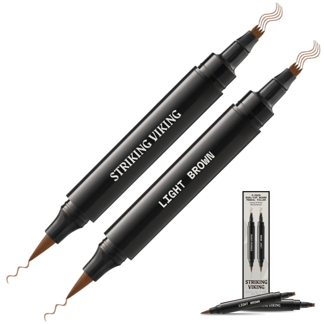 Striking Viking - Wholesale Beard Styling Product - Beard Filler Pen - Dual Tip (2-pack)5