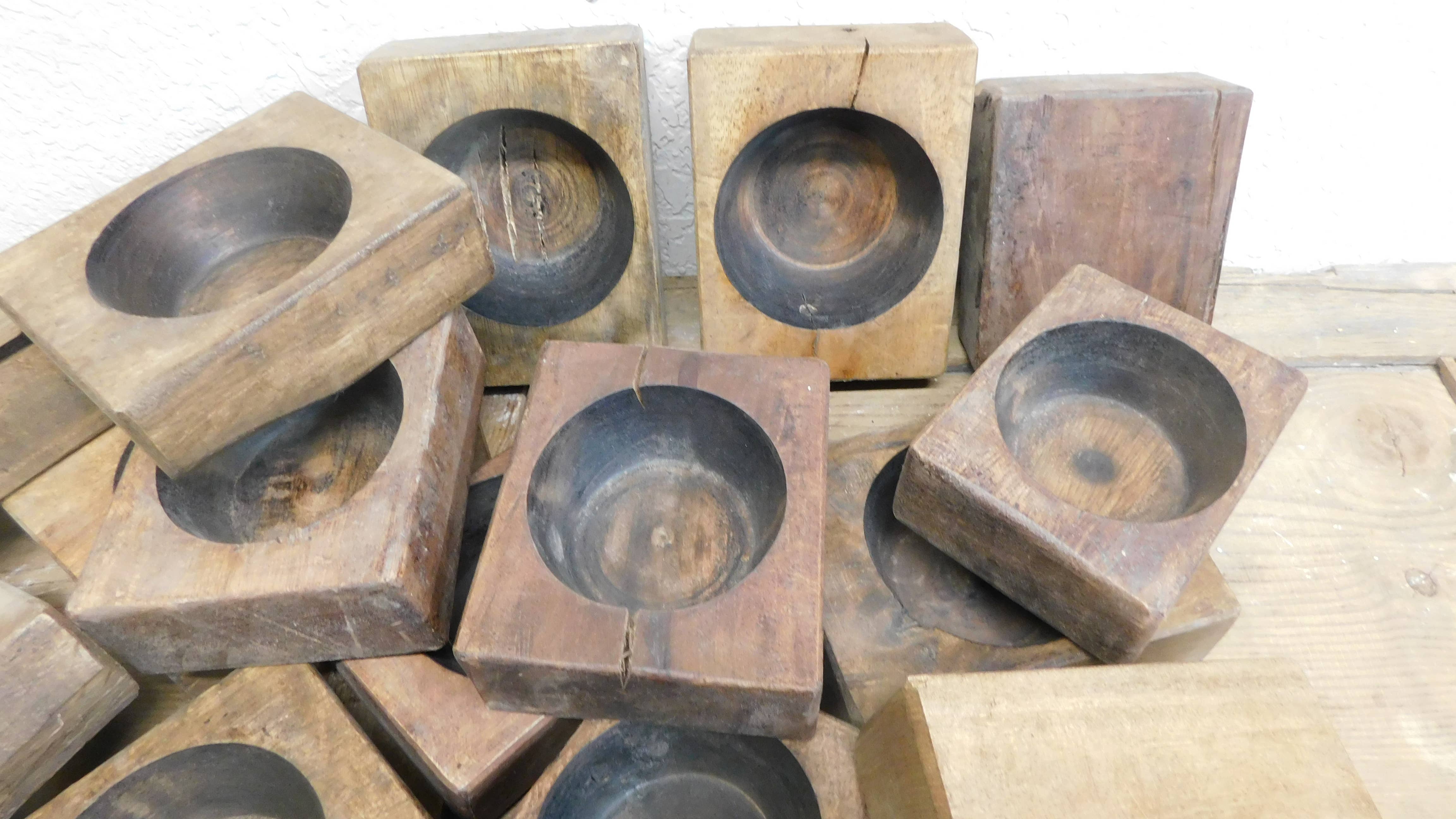 My Amigos Imports - Wholesale Decorative tray - NFC-WH5-One Hole Cheese Mold-NFC-Cheesemold-Waxed-$61