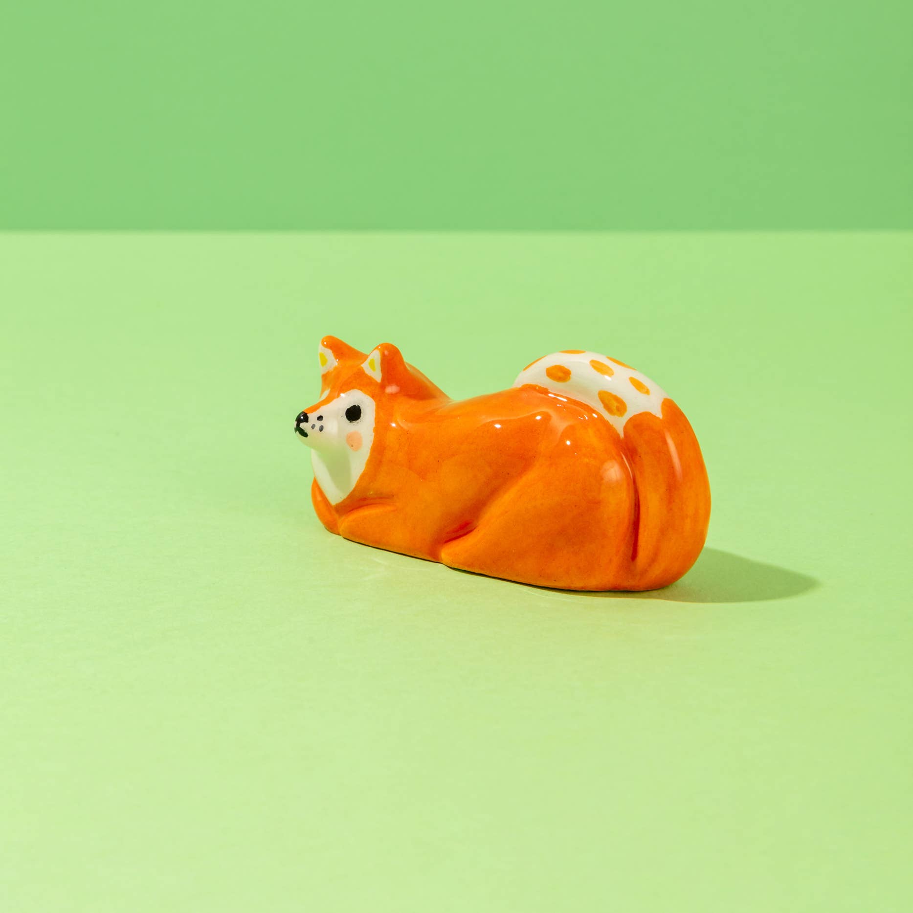 Ana Seixas - Wholesale Decorative Figurine - Orange Fox / Ceramic Piece2