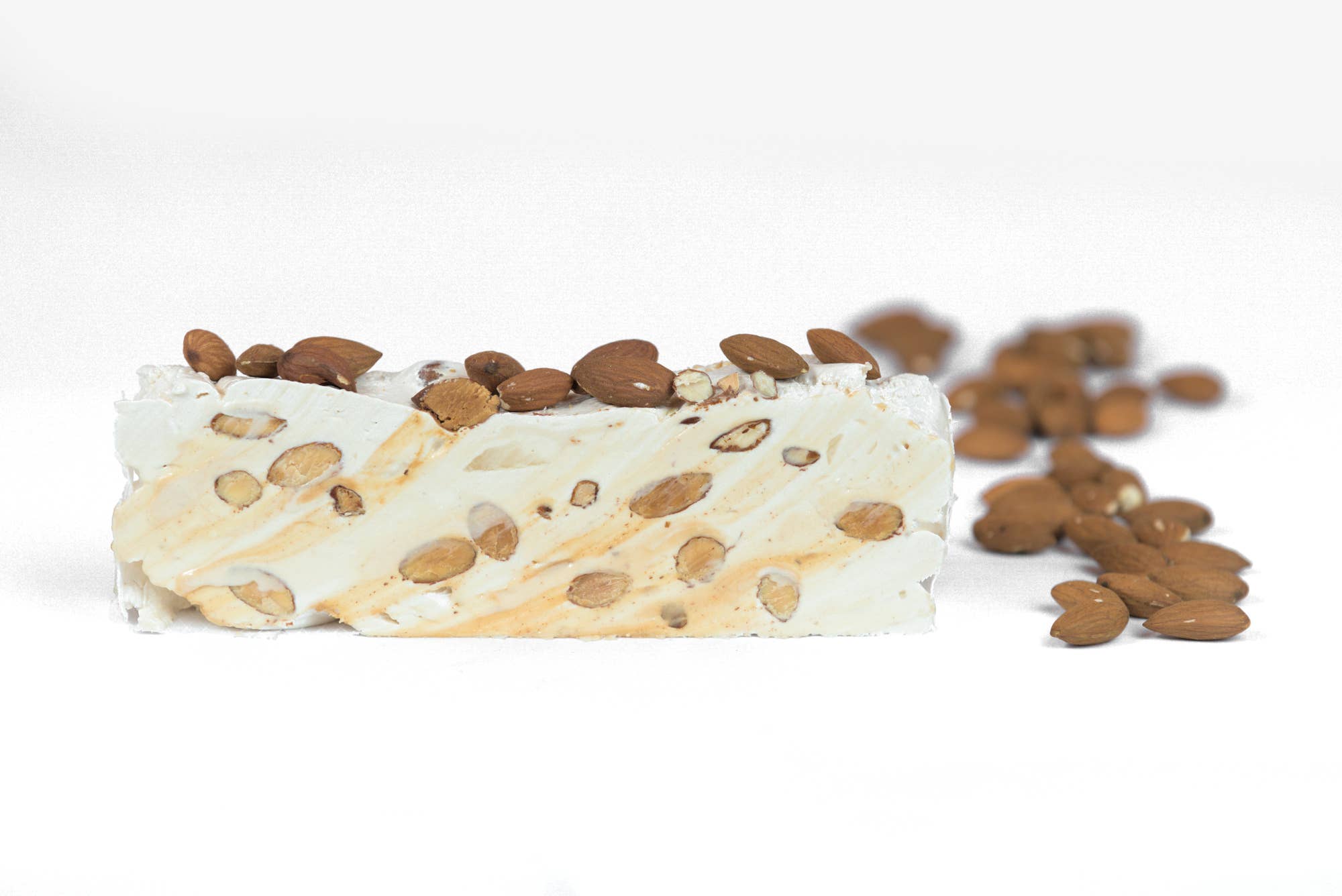 Bisch de Bruche - Wholesale Nougat - Artisanal Nougat with Honey and Almonds (200g Bar)1